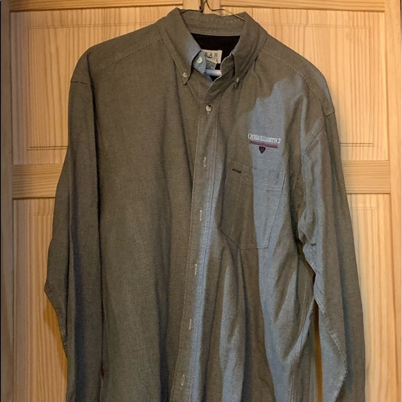 ‘Gear’ l/s QE2 Cruise Men’s LG Dress Shirt - Picture 1 of 5